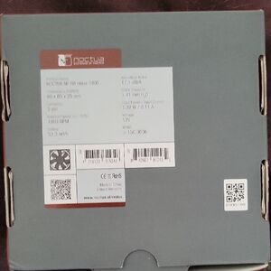 Noctua 80mm PC Case Fan - Gray